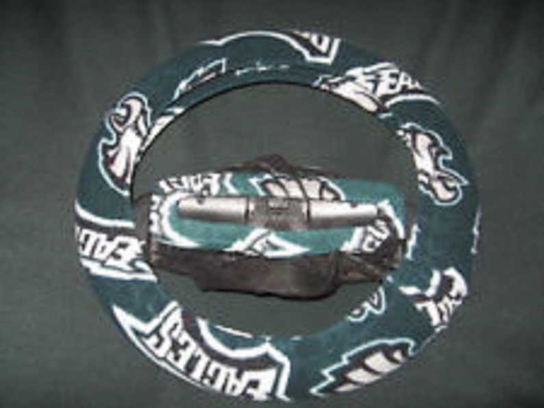 Philadelphia Eagles Fleece Steering Wheel & Rearview Mirror Etsy