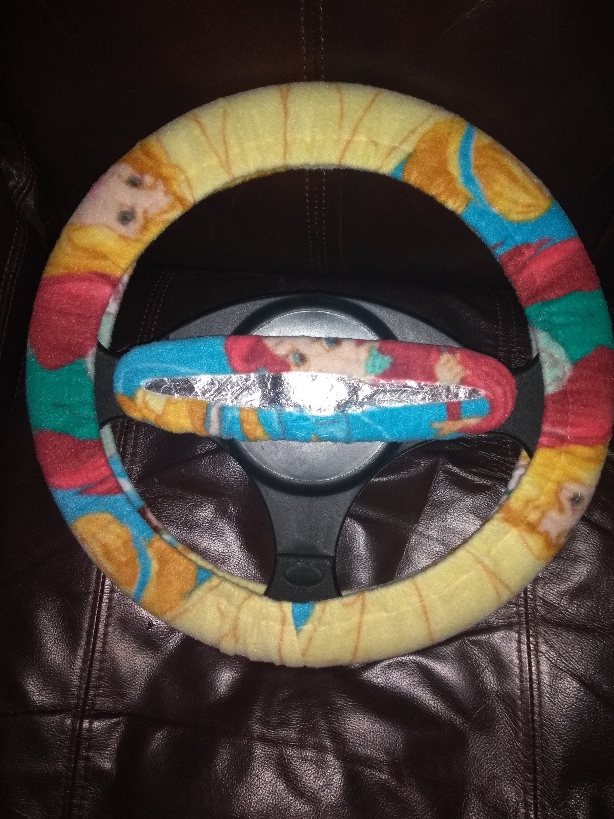 Disney Princesses Fleece Steering Wheel & Rearview Mirror Cover Set Etsy