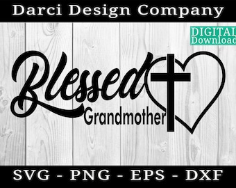 Blessed Grandmother SVG
