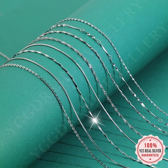 Neck chain hotsell silver design