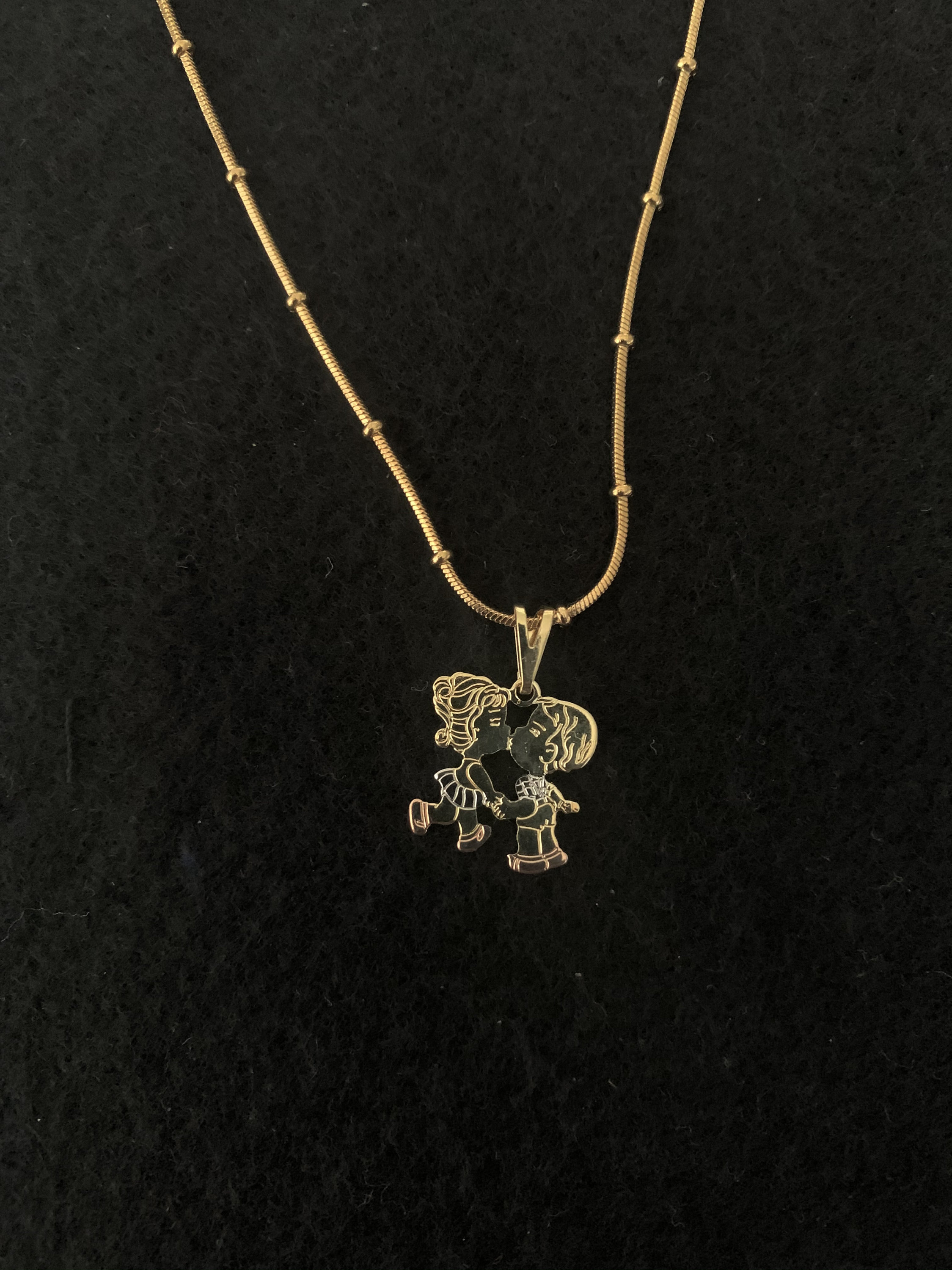 Love Boy & Girl Pendant Etsy