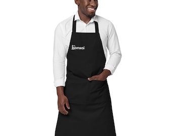 Delantal de algodón orgánico Make More Bonsai