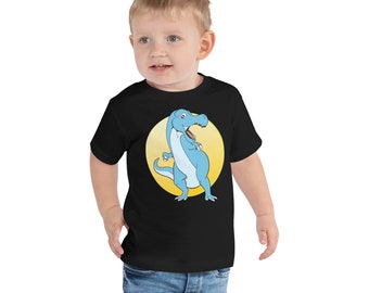 Dinosaurio T-Rex Toddler Camiseta de manga corta