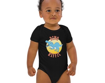 Dino-Riffic Onesie Traje de bebé de algodón orgánico