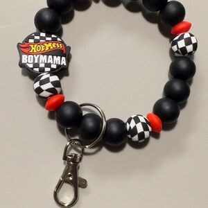 Mamá, mamá de niño, mamá de niña, llavero de muñeca de mamá, pulsera de silicona, llavero