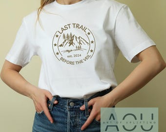 Last Trail Before the Veil Camp Vrijgezellenwandeling SVG PNG Instant Download