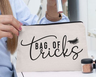 Little bag of tricks svg, embroidery design, Makeup Bag Svg, Svg Dxf Eps Png Files for Cutting Machines Cameo Cricut, Cosmetic Bag Svg