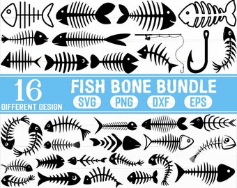Download Fish Bone Svg Etsy