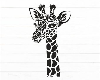 Download Giraffe Mandala Svg Etsy