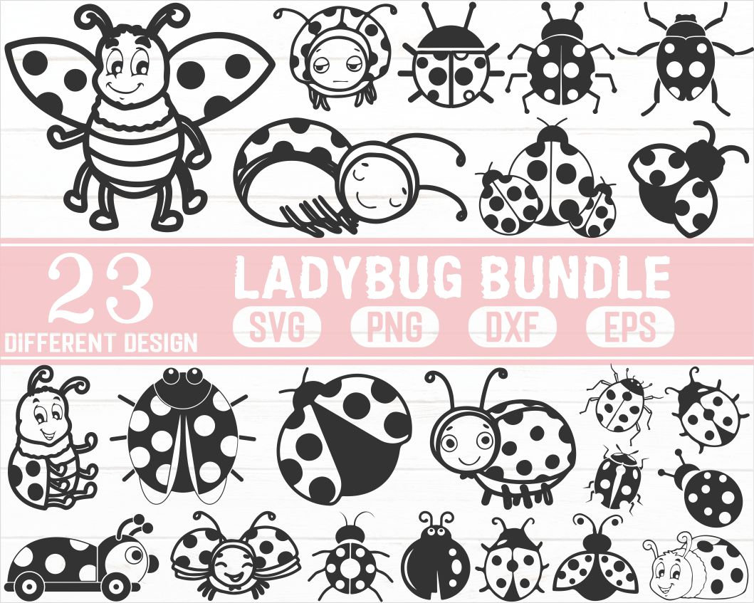 Ladybug SVG file for scrapbooking cardmaking free svg files free