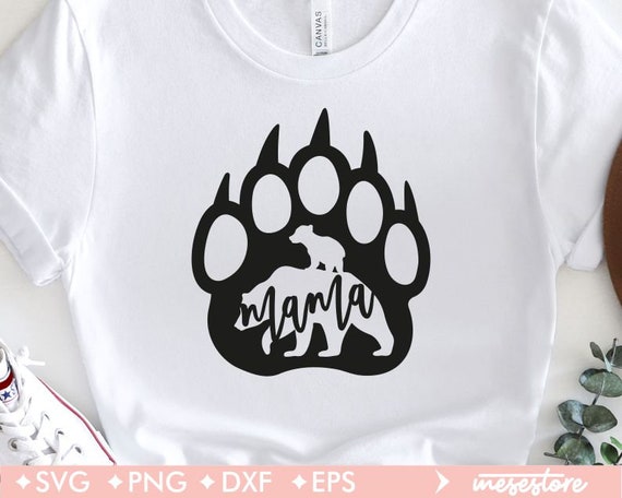 Grizzly Bear Claw Paw SVG Bear Paw SVG 
