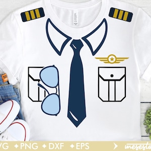 Uniformes de piloto de avión para niños, disfraces de Cosplay de