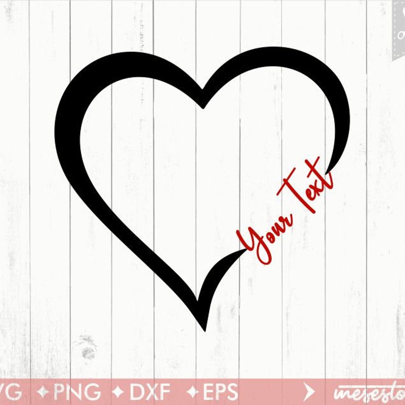 Double Heart Svg - Etsy
