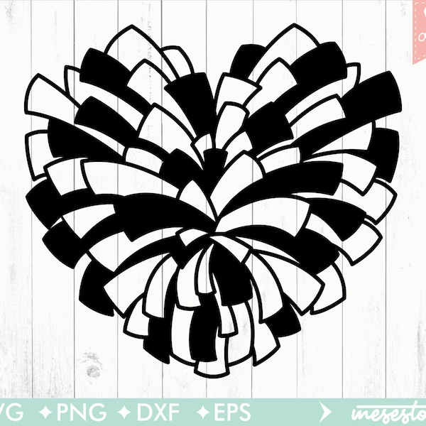 Pom Pom Svg, Cheerleader Svg, Svg Dxf Eps Png Files for Cutting Machines Cameo Cricut, Cheerleading Svg, Cheer Mom Svg, Cheer Svg, Pom svg