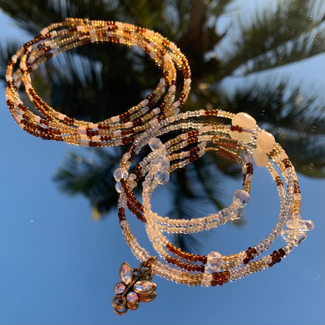 Custom Waist and Thigh Beads Set Etsy