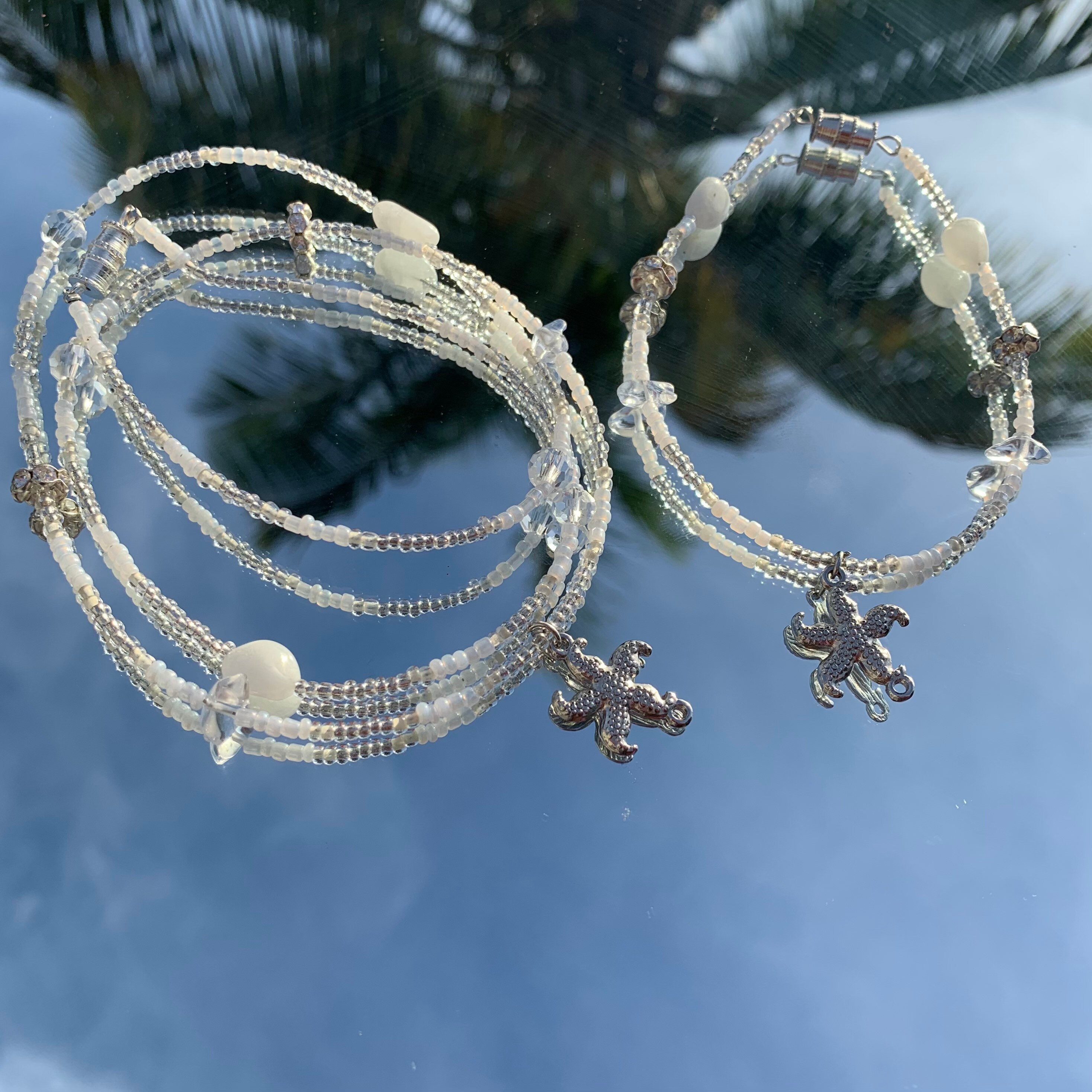 Custom Waist Beads and Anklet Bundle Etsy