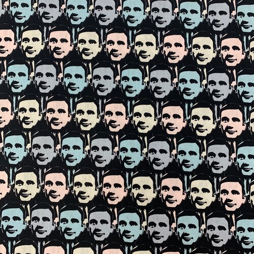 The Office Cotton Fabric Michael Stacked