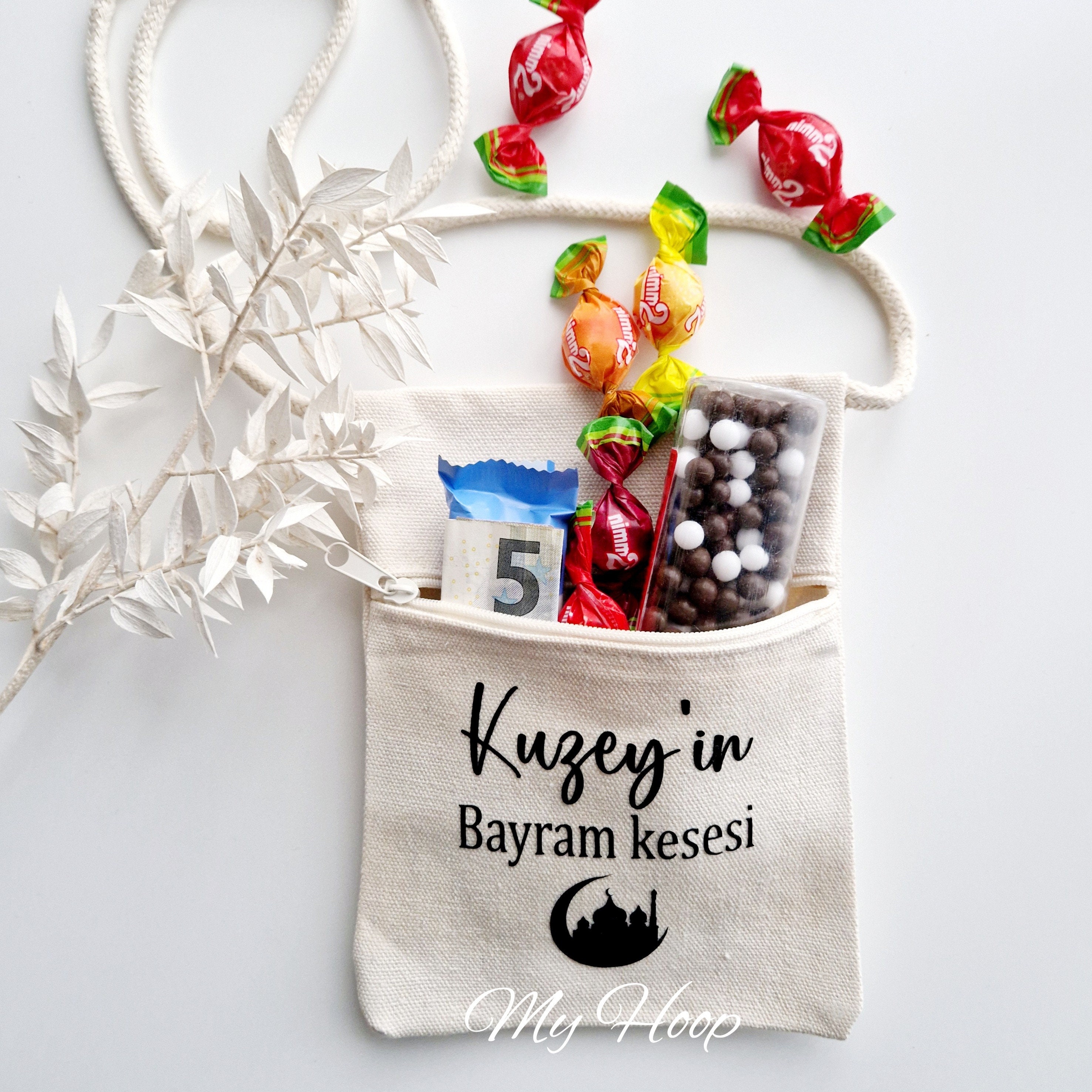 Bayram Kesesi - Personalized - Wallet - Shoulder Bag - Bayram - Eid - Ramadan - Ramazan - Gift Idea - Children's Money Bag