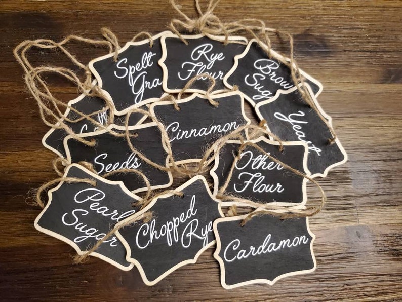 Custom Mini Chalkboards Chalkboard Tags Hanging Chalkboard Etsy