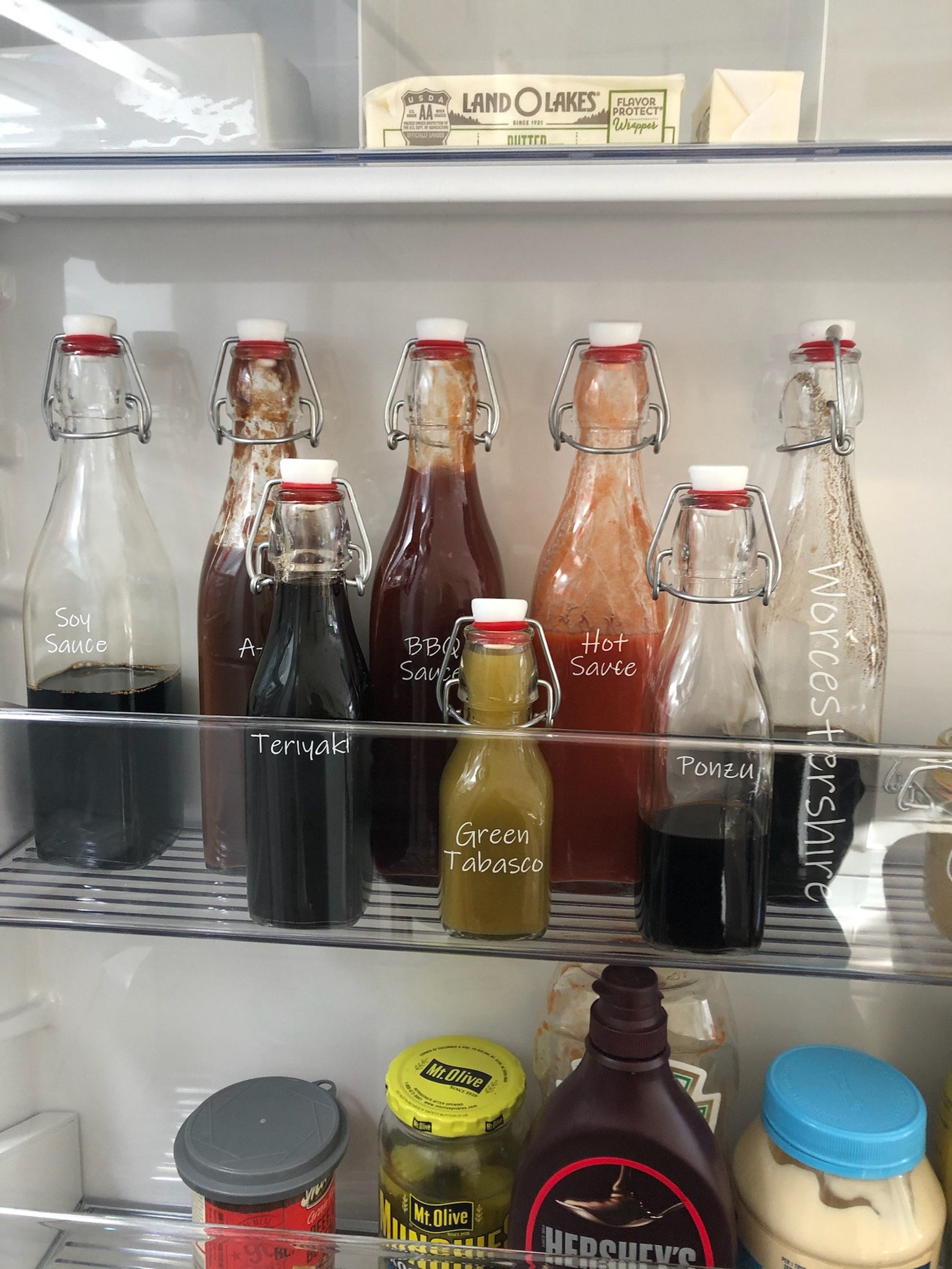 Customized Condiment Bottle Label Picnic Bottle Labels Etsy