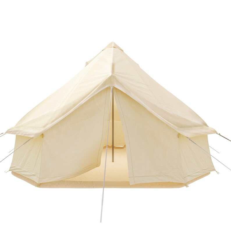 VEVOR Yurt Tent 16ft / 5m Cotton Canvas Tent With Wall Stove Etsy