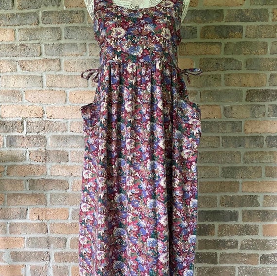 Vintage Laura Ashley Apron Dress