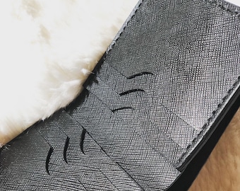 Cartera de cuero para hombre
