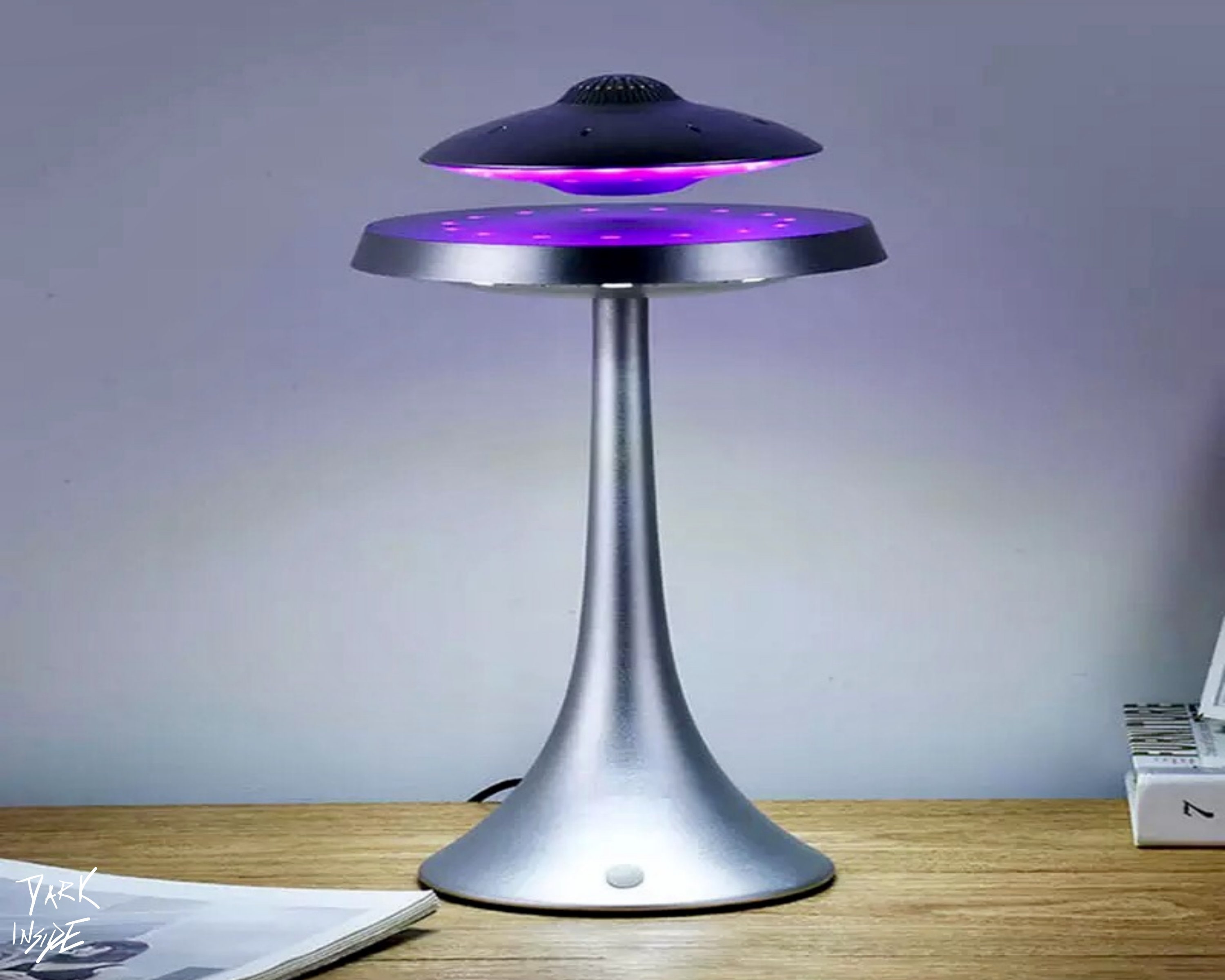 Levitating Floating UFO Lamp Flying Saucer Wireless Etsy