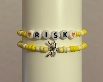 Gracie Abrams “Risk” inspired bracelets