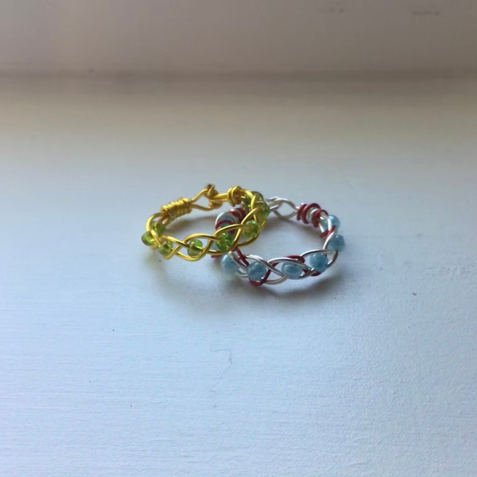 Marvel Thor and Loki inspired braided rings (PLEASE READ DESCRIPTION)