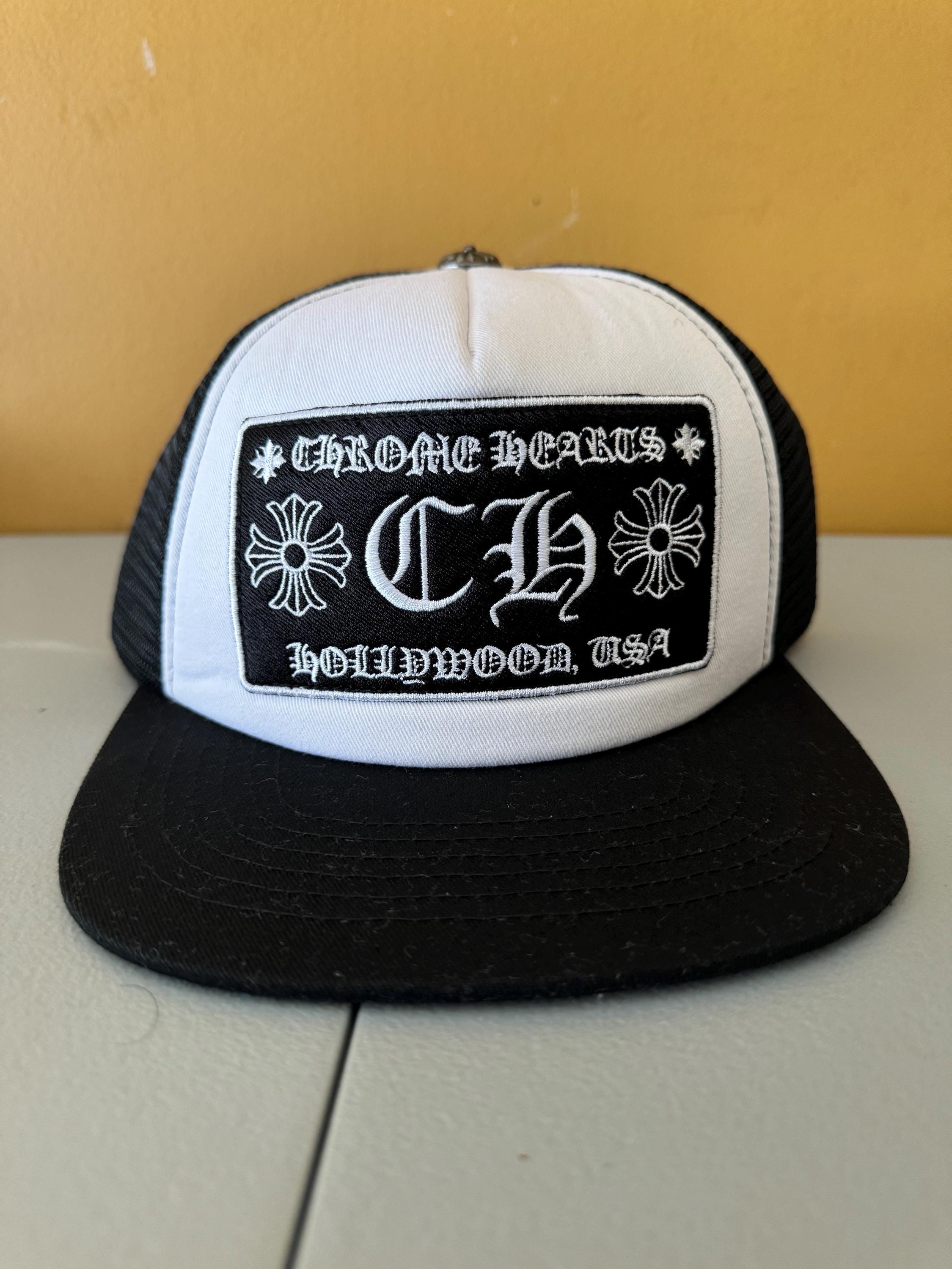 Chrome Hearts Hat Trucker - Etsy