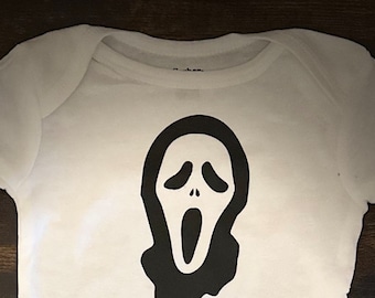 SCREAM mono de tamaño infantil de 3 a 6 meses.