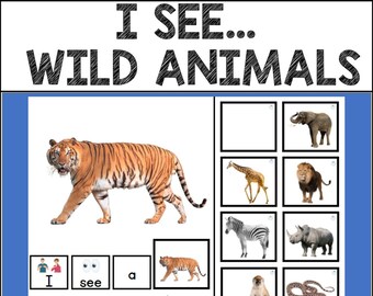 Animales de Granja VEO Libro Interactivo Adaptado / Lector Fácil / Educación Especial