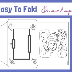 Printable Thank You Teacher Colour in Card and Envelope, Happy Teacher ...