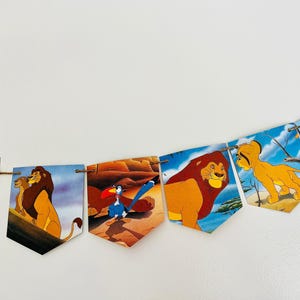 The Lion King banner, The Lion King party decorations, The Lion King baby shower decor, The Lion King nursery, Lion King birthday decoration