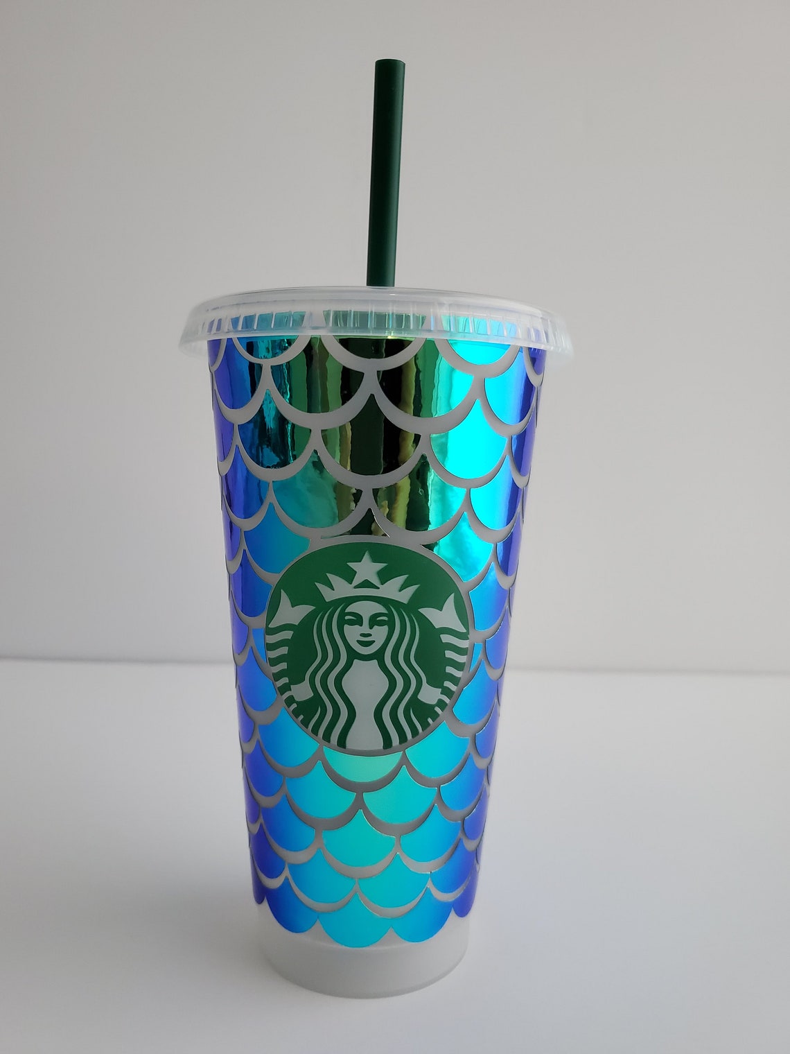 Mermaid Tumblers Mermaid Starbucks Cups Starbucks Etsy
