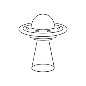 UFO Cookie Cutter STL, Digital Downloads For Cookie Decorating, 3D Printed Cutters, Space Cookie Cutters