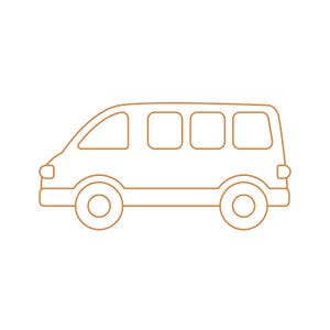 Van Cookie Cutter STL, Digital Downloads For Cookie Decorating, 3D Printed Cutters, Cars/Vehicles Cookie Cutter