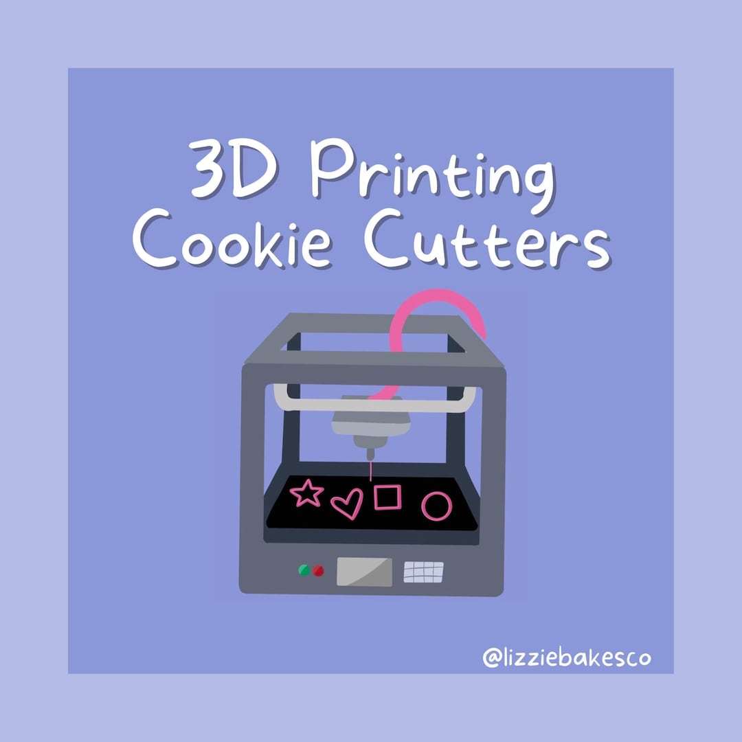 3D Printing Cookie Cutters Digital Guide, PDF Tutorial, Cookie