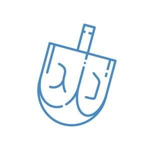 Dreidel Cookie Cutter STL, Digital Downloads For Cookie Decorating, 3D Printed Cutters, Hanukkah Cookie Cutter STL
