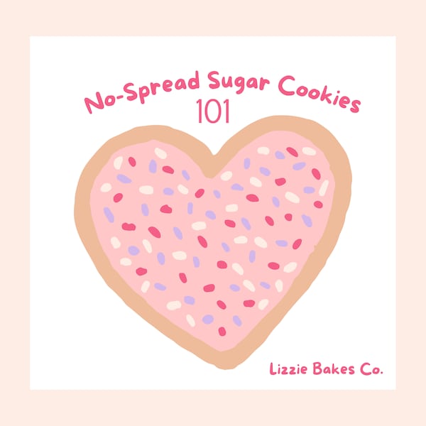 Lizzie Bakes Co. No-Spread Sugar Cookie Rezept & Anleitung