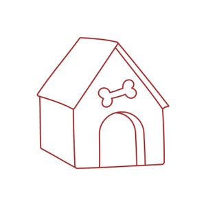 Dog House Cookie Cutter STL, Digital Downloads For Cookie Decorating, 3D Printed Cutters