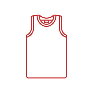 Basketball Jersey Cookie Cutter STL, Digital Downloads For Cookie Decorating, 3D Printed Cutters, Sports Cookie Cutters