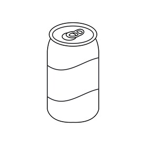 Soda Can Cookie Cutter STL, Digital Downloads For Cookie Decorating, 3D Printed Cutters, Fast Food Cookie Cutters