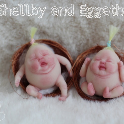 シリコンドール　エギーベビー　eggy baby Solid Silicone Miniature Eggy Fantasy Babies~ 2-2.5inches ~made to