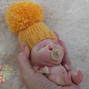 Solid silicone Eggy baby~fantasy baby~cute creature ~blank or painted~Made to order