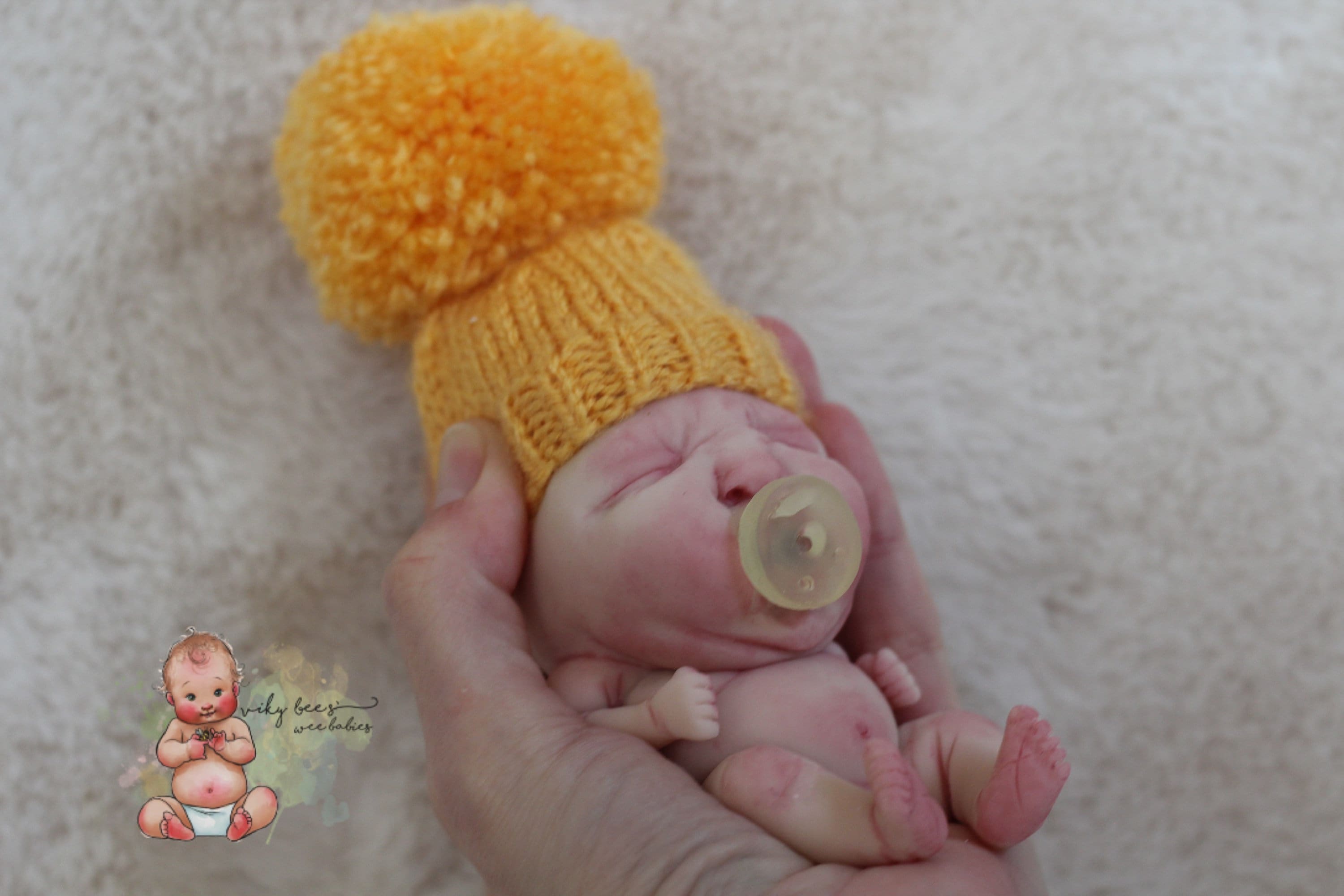 Solid silicone Eggy baby~fantasy baby~cute creature ~blank or painted~Made to order