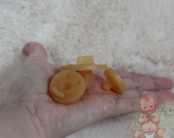 Vintage colour solid silicone pacifiers for 10,12,14,16inches for Silicone ,reborn or ooak dolls