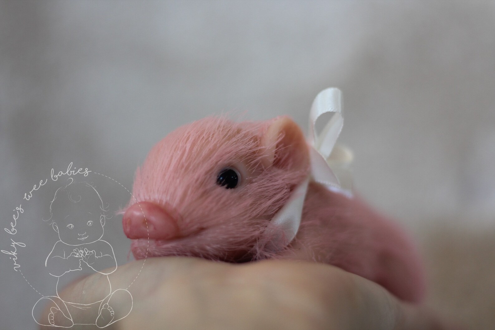 Solid silicone piglets Pink 5inches Etsy