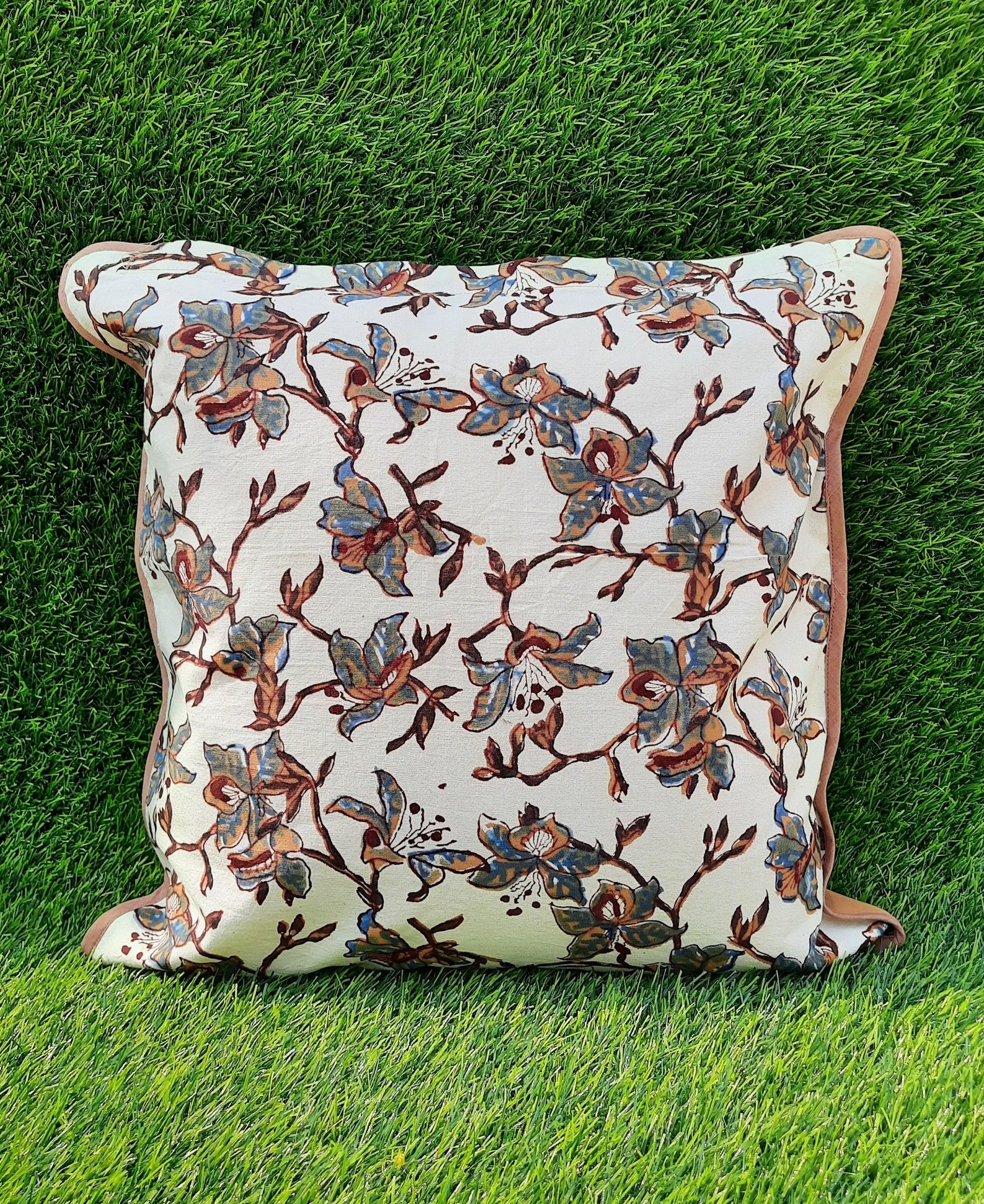 indian block print pillow covers